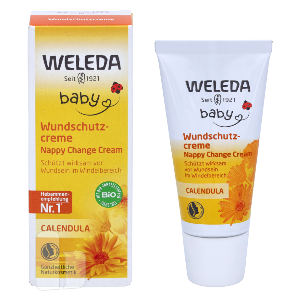 Produktbild för Weleda Calendula Nappy Change Cream Baby 30 ml Unisex
