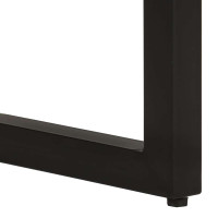 Produktbild för Avlastningsbord 110x35x76 cm massivt grovt mangoträ