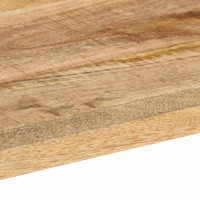 Produktbild för Avlastningsbord 110x35x76 cm massivt grovt mangoträ