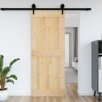 Produktbild för Dörr NARVIK 90x210 cm massiv furu