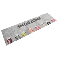 Produktbild för Köksmatta maskintvättbar shoezone 45x150 cm sammet