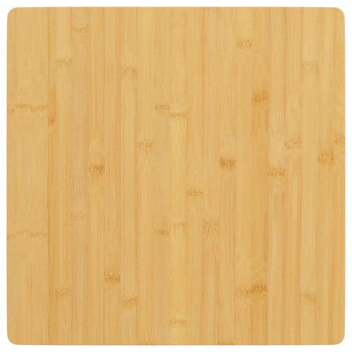 vidaXL Bordsskiva 40x40x2,5 cm bambu