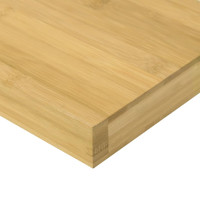 Produktbild för Vägghylla 100x20x4 cm bambu