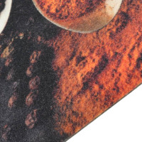 Produktbild för Köksmatta maskintvättbar sked & kryddor 60x180 cm sammet