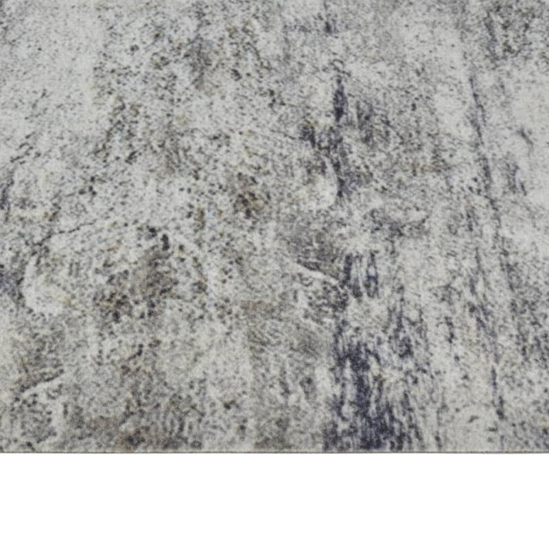Produktbild för Köksmatta maskintvättbar betong 60x180 cm sammet