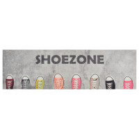 Produktbild för Köksmatta maskintvättbar shoezone 60x180 cm sammet