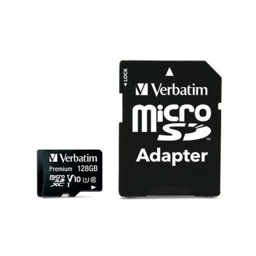 VERBATIM Minneskort VERBATIM Micro SDXC 128GB C10