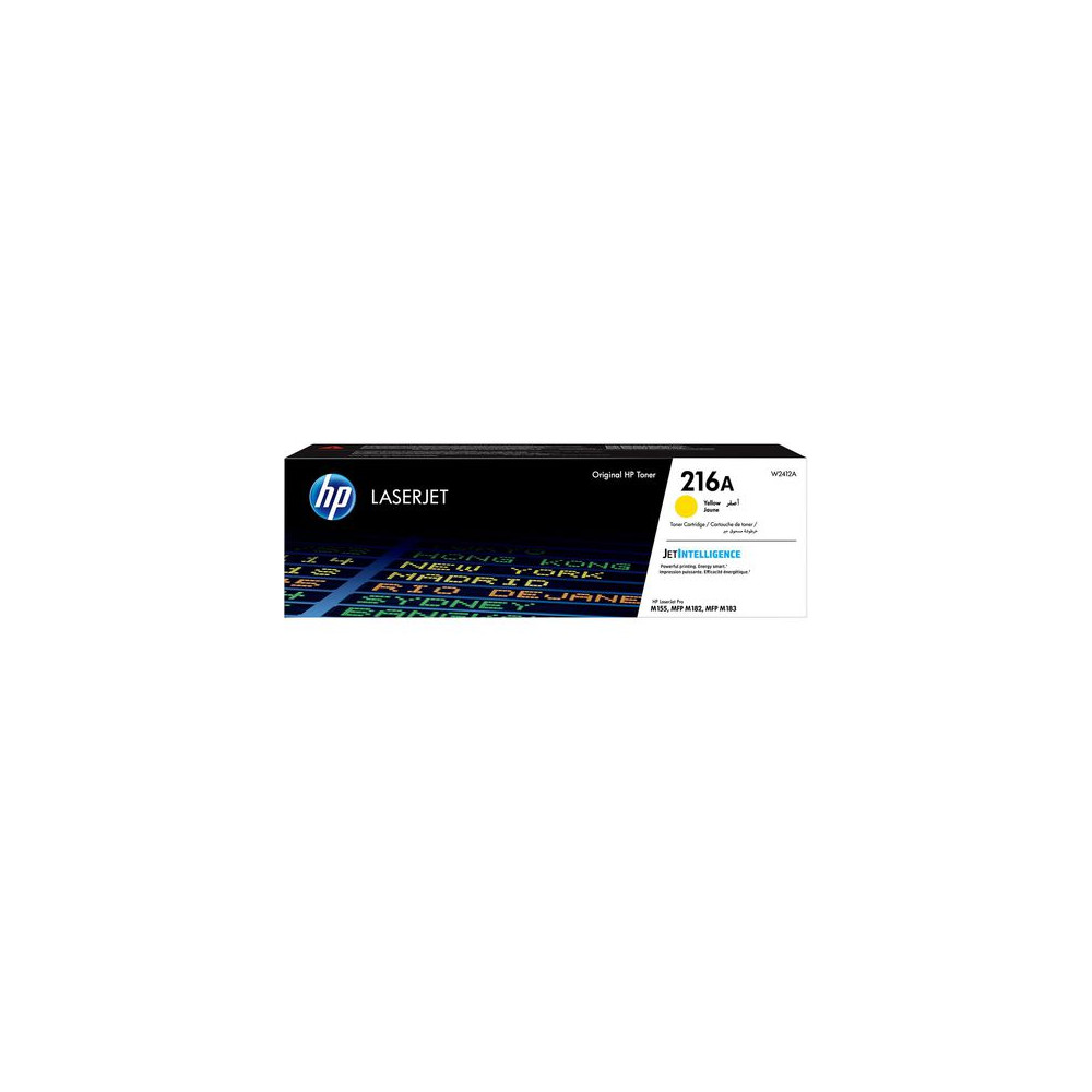 Produktbild för Toner HP W2412A 216A 0,85K gul