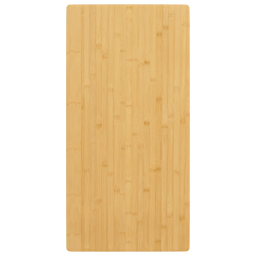 vidaXL Bordsskiva 40x80x2,5 cm bambu