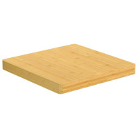 Produktbild för Bordsskiva 60x60x4 cm bambu