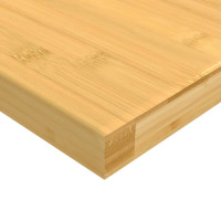 Produktbild för Vägghylla 100x20x2,5 cm bambu