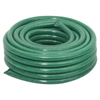 Produktbild för Trädgårdsslang med kopplingar grön 0,75" 20 m PVC