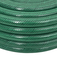 Produktbild för Trädgårdsslang med kopplingar grön 0,75" 20 m PVC