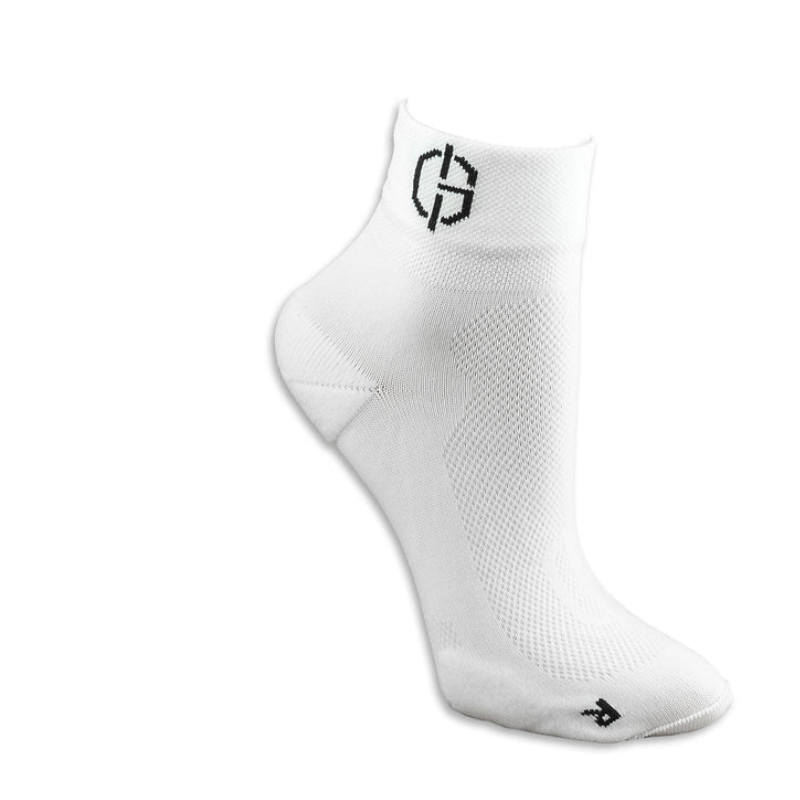 Produktbild för Galant Padel socks Ankle Vit 2-pack (46-48)