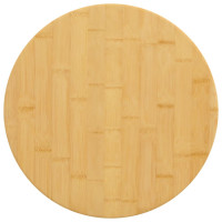 Produktbild för Bordsskiva Ø30x1,5 cm bambu