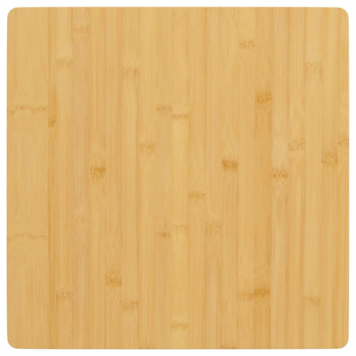 vidaXL Bordsskiva 40x40x1,5 cm bambu