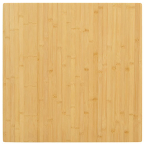 vidaXL Bordsskiva 70x70x1,5 cm bambu