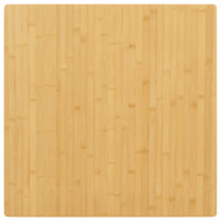 Produktbild för Bordsskiva 90x90x2,5 cm bambu