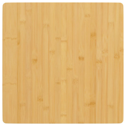 vidaXL Bordsskiva 40x40x4 cm bambu