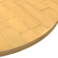Produktbild för Bordsskiva Ø90x1,5 cm bambu