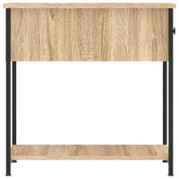 Miniatyr av produktbild för Sängbord sonoma-ek 30x60x60 cm konstruerat trä