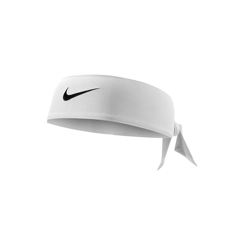Produktbild för Nike Dri-Fit Head Tie 2.0 White