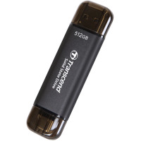 Produktbild för Portabel SSD ESD310C USB-C 512 GB (R1050/W950) Svart