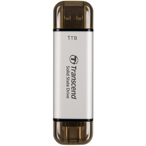 Transcend Portabel SSD ESD310S USB-C 1TB (R1050/W950) Silver