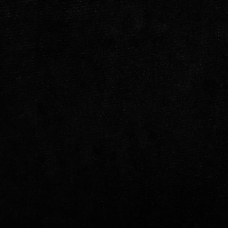 Produktbild för Barnsoffa svart 70x45x30 cm sammet