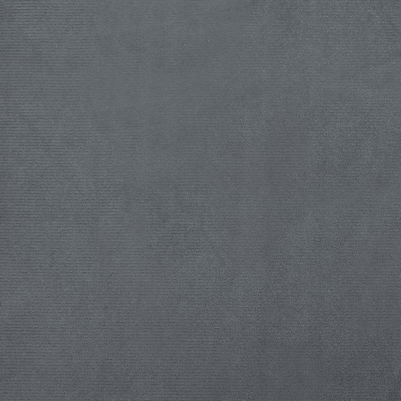 Produktbild för Barnsoffa mörkgrå 50x40x26,5 cm sammet