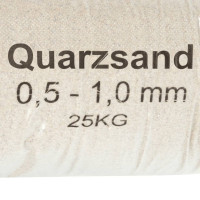 Produktbild för Filtersand 25 kg 0,5-1,0 mm