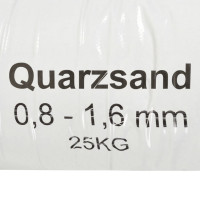 Miniatyr av produktbild för Filtersand 25 kg 0,8-1,6 mm