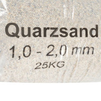 Miniatyr av produktbild för Filtersand 25 kg 1,0-2,0 mm
