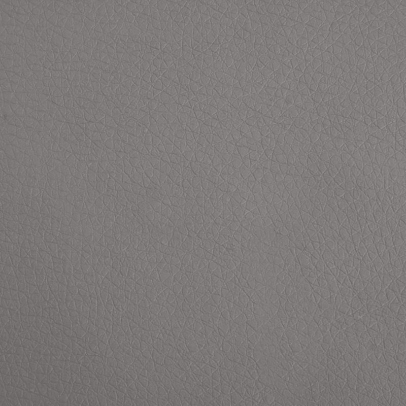 Produktbild för Barnsoffa med fotpall grå 100x50x30 cm konstläder
