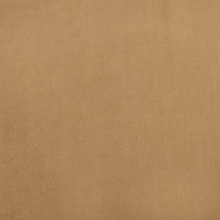 Produktbild för Barnsoffa med fotpall brun 100x50x30 cm sammet
