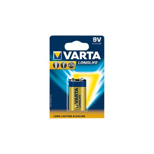 Varta Varta Longlife 04122 batteri x 9V - alkaliskt