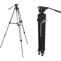 Produktbild för SmallRig 4163 Heavy-Duty Aluminium Video Tripod Kit FreeBlazer AD-80