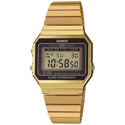 Casio Casio A700WEG-9AEF armbandsur Hankoppling Kvarts Guld