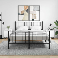Produktbild för Sängbord 2 st vit 40x30x50 cm konstruerat trä