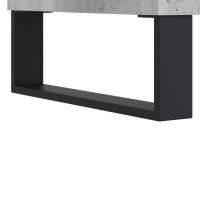 Produktbild för Soffbord betonggrå 60x60x30 cm konstruerat trä