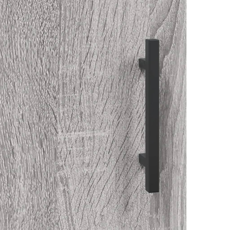 Produktbild för Högskåp grå sonoma 69,5x31x115 cm konstruerat trä