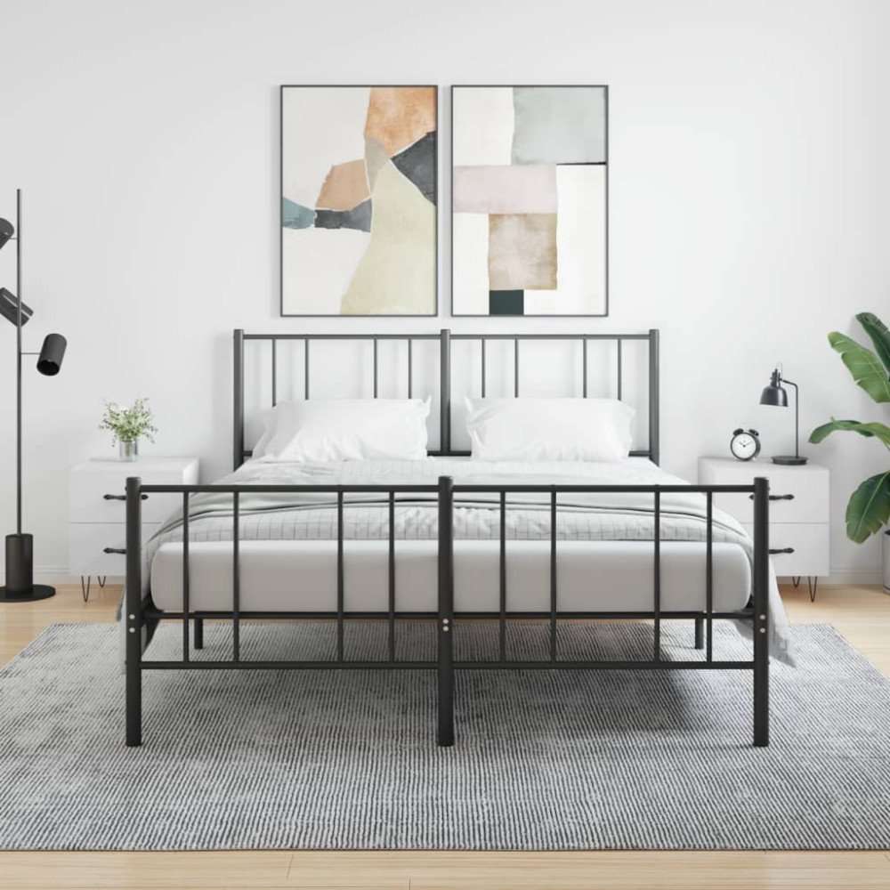Produktbild för Sängbord 2 st vit 40x35x47,5 cm konstruerat trä
