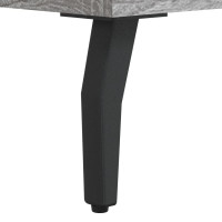 Produktbild för Sängbord 2st grå sonoma 40x35x47,5 cm konstruerat trä