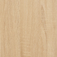 Produktbild för Skrivbord sonoma-ek 140x50x75 cm konstruerat trä