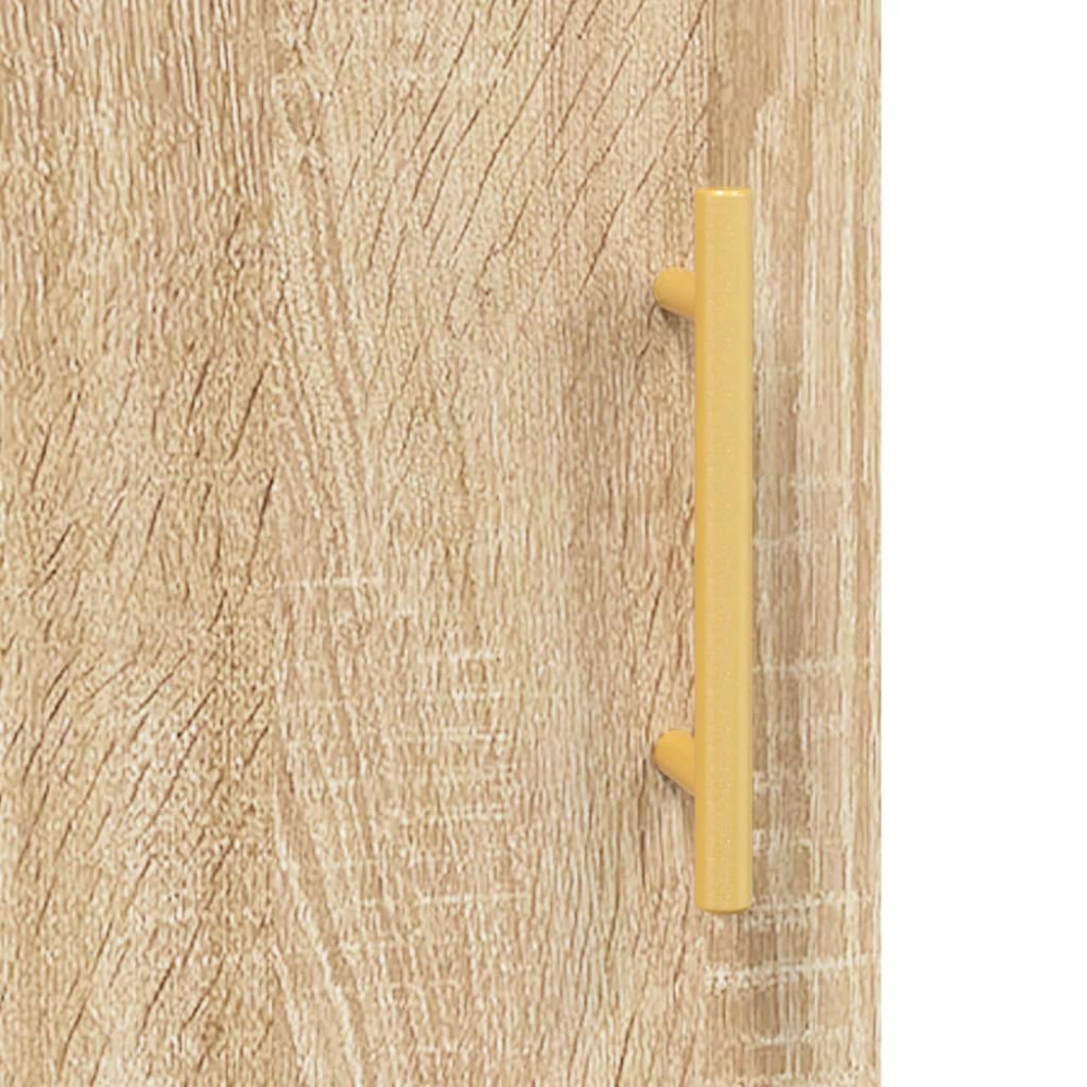 Produktbild för Skrivbord sonoma-ek 140x50x75 cm konstruerat trä