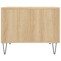 Produktbild för Soffbord sonoma-ek 50x50x40 cm konstruerat trä