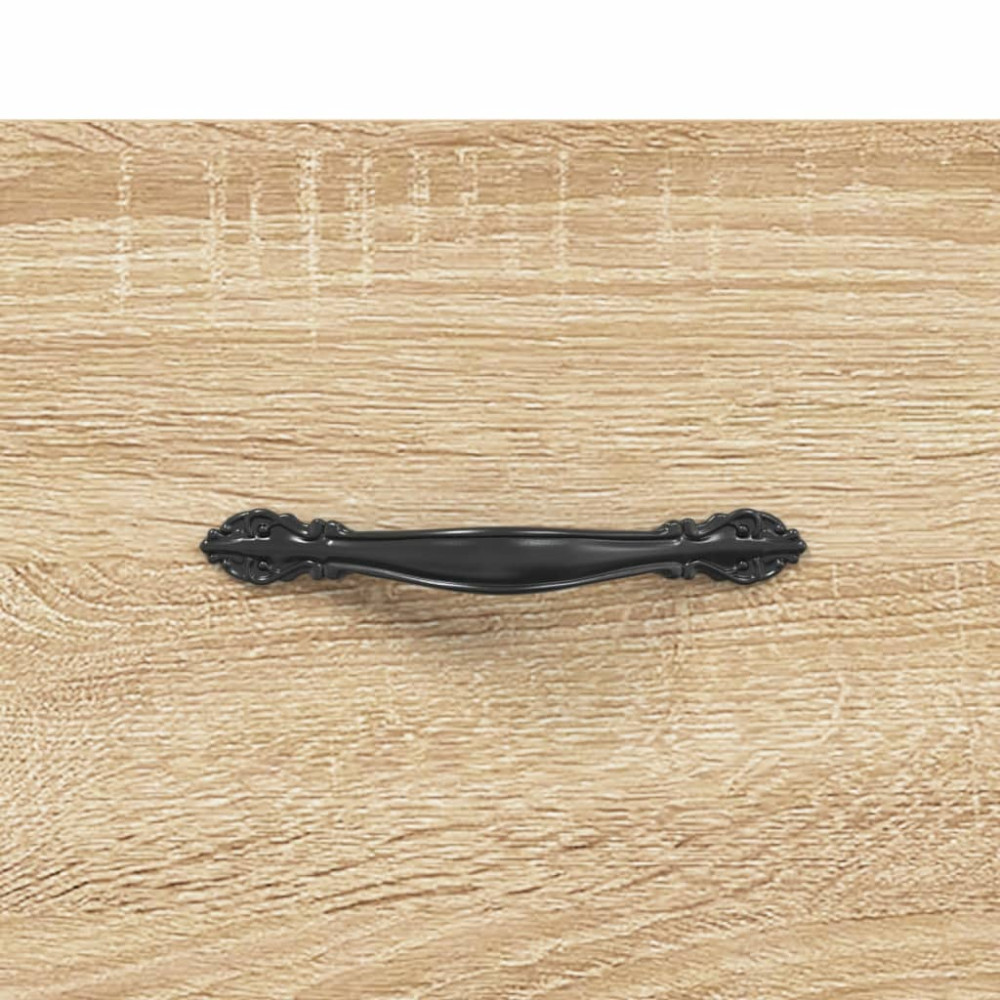 Produktbild för Soffbord sonoma-ek 50x50x40 cm konstruerat trä