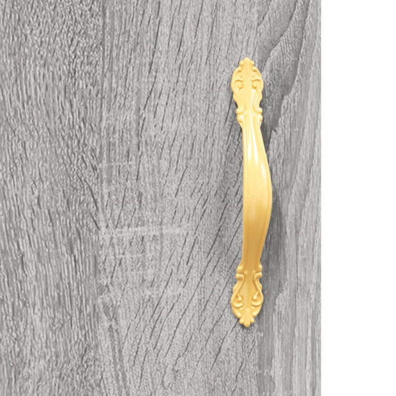Produktbild för Sängbord grå sonoma 40x40x50 cm konstruerat trä