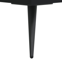 Produktbild för Sängbord 2 st svart 40x35x47,5 cm konstruerat trä