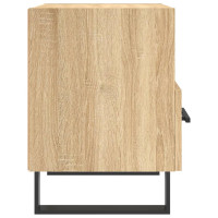 Miniatyr av produktbild för Sängbord 2 st sonoma-ek 40x35x47,5 cm konstruerat trä